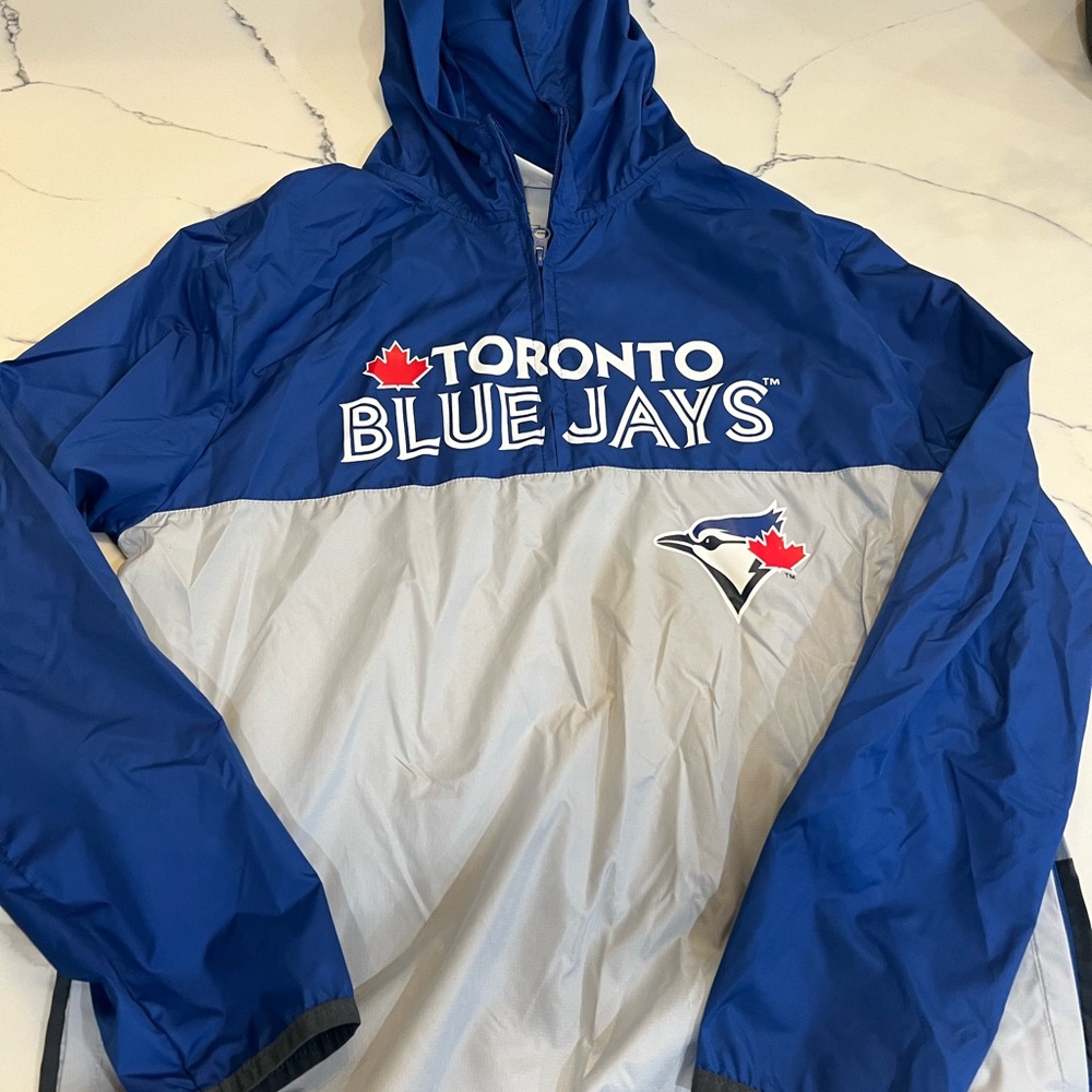 Genuine Merchandise Blue and Gray Toronto Blue Jays Kids Jacket